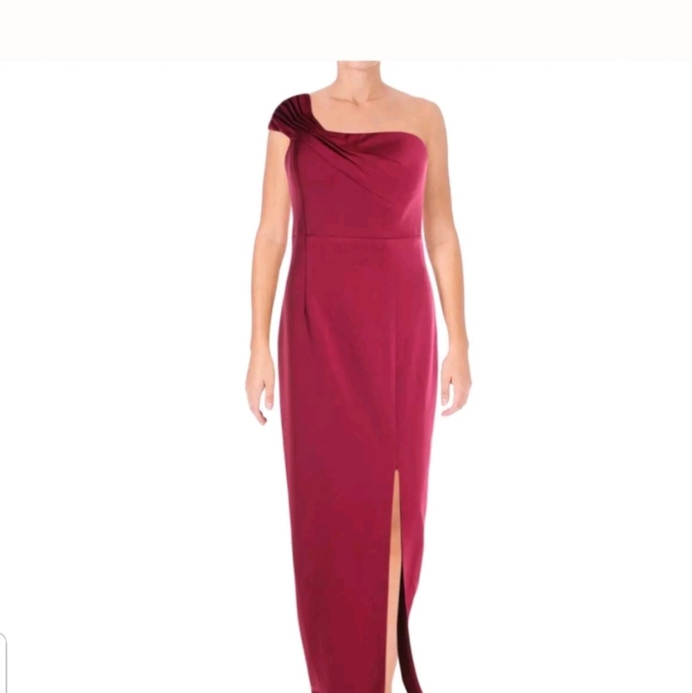 Bariano women one shoulder occassion dress